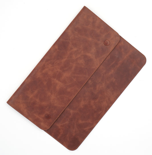 13-Inch Genuine Leather Laptop Sleeve