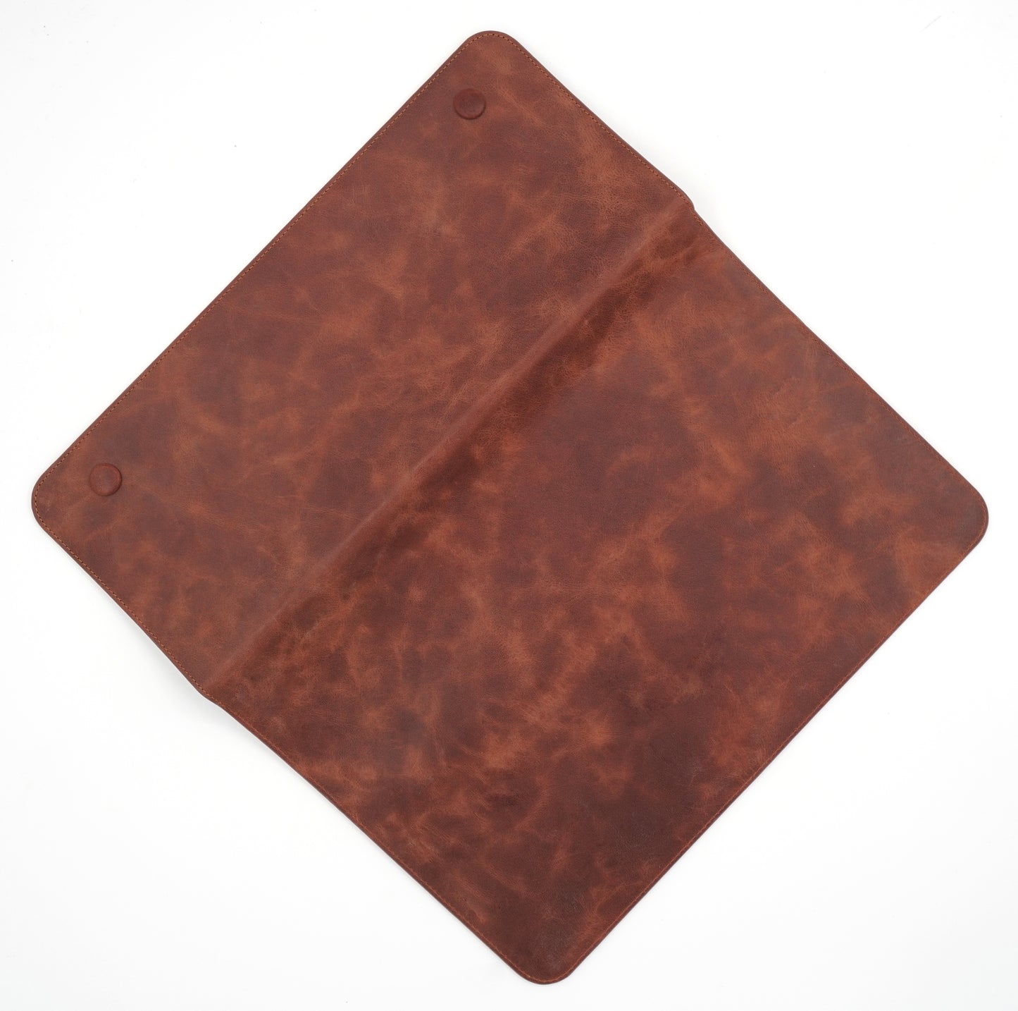Genuine Leather 13–14 Inch Zippered Organizer Bag