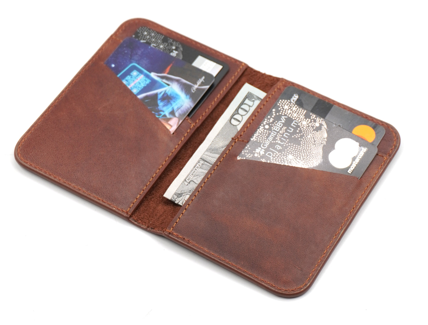 Genuine Leather Card Holder Wallet