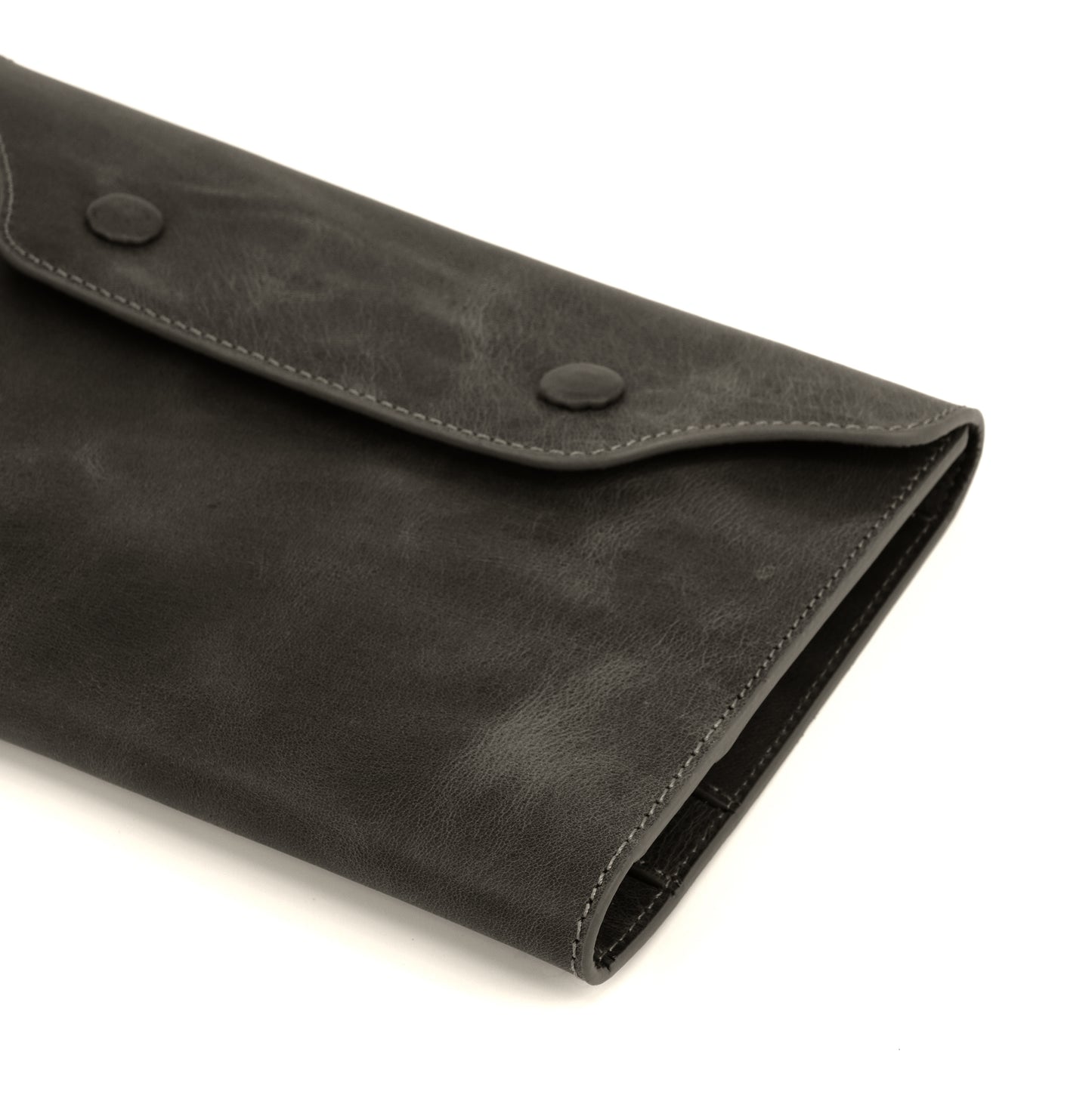Genuine Leather Mini Organizer Black